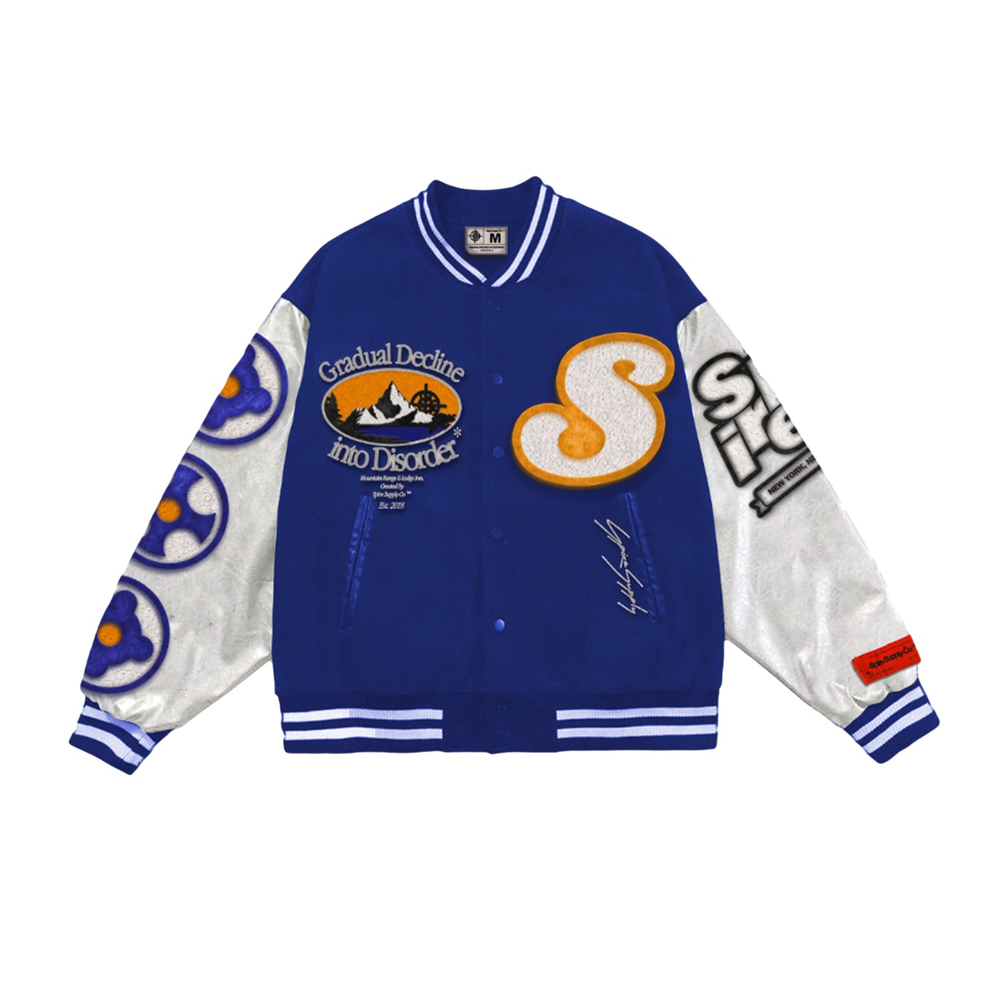 SPIRE SUPPLY "Mountain & Lodge" Inn Varsity Jacket