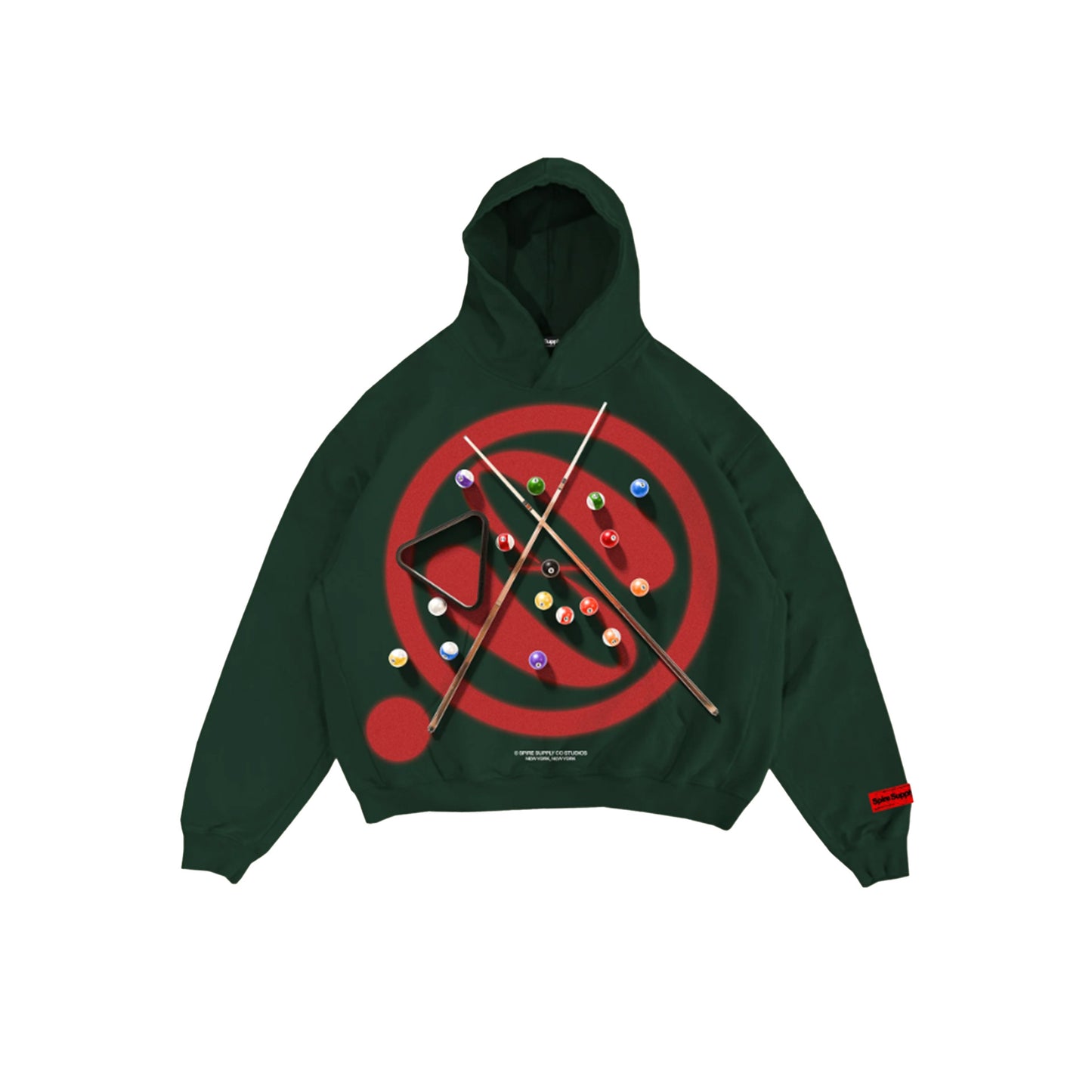 SPIRE SUPPLY "BILLARDS" HOODIE (JADE)