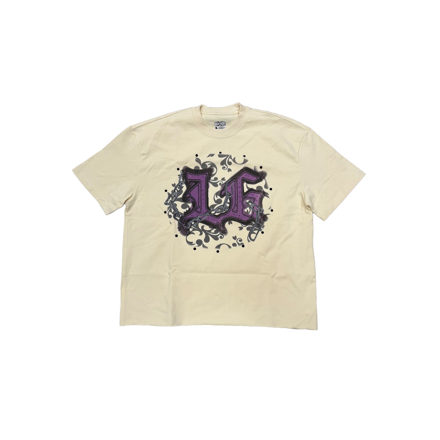 LOWGANGSTAR CREAM/PURPLE