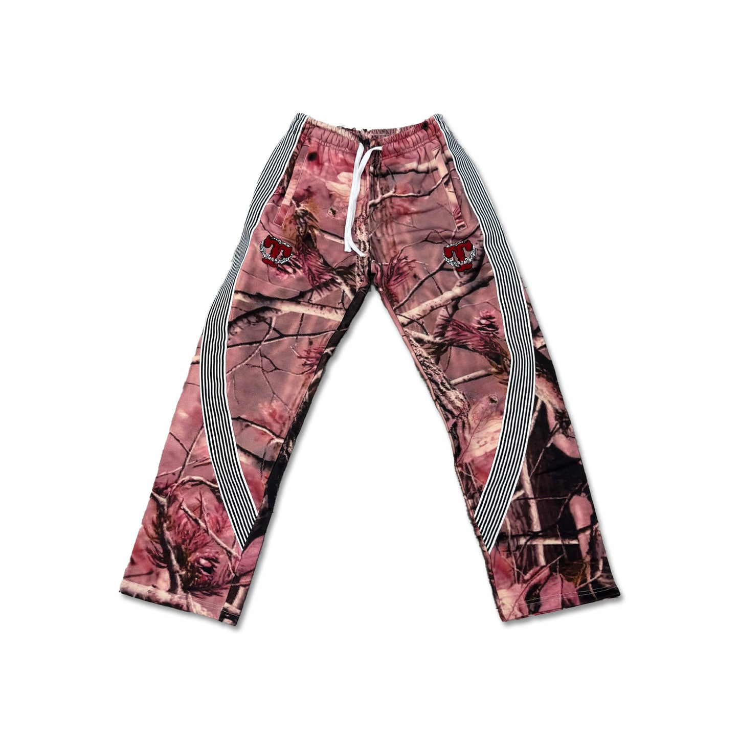 TEN19 PINK CAMO STRIPPED BAGGY