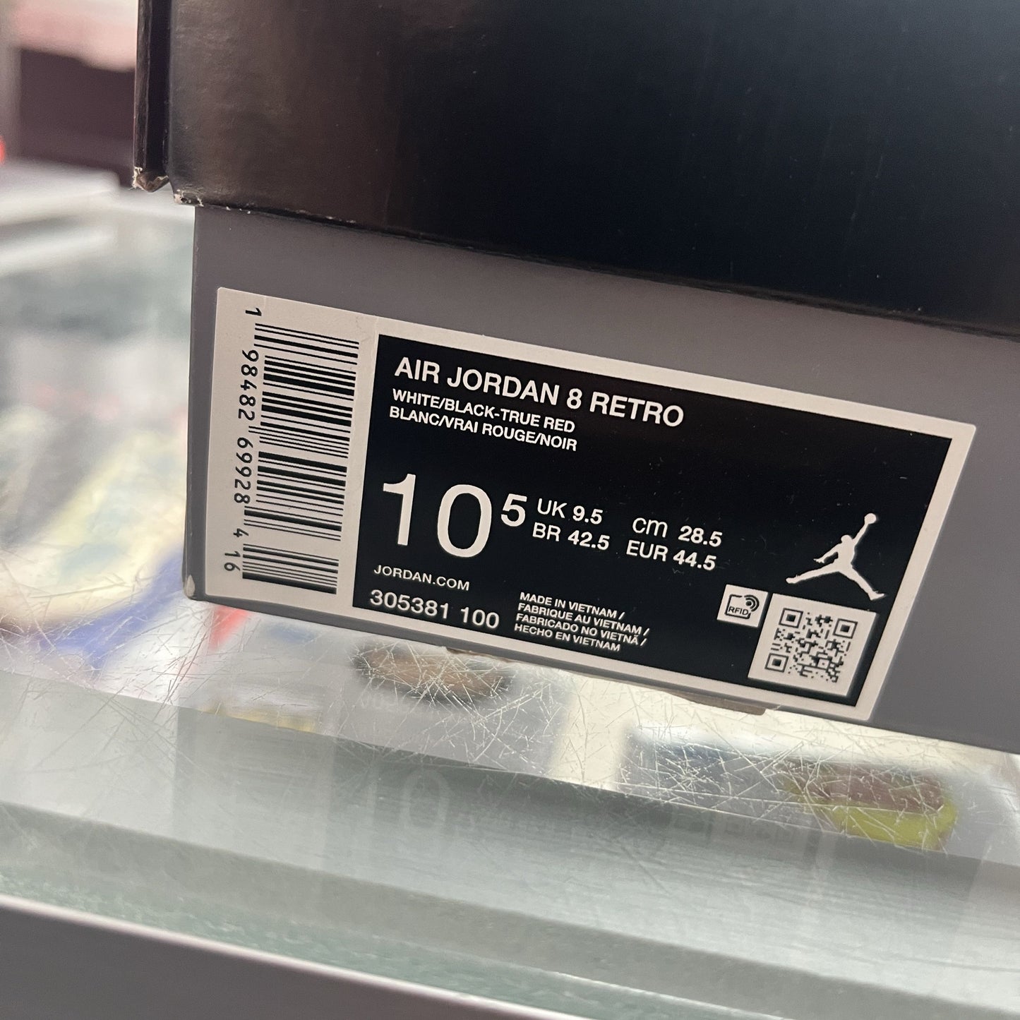 Air Jordan 8 Retro White True Red (2025) PRICE DROP