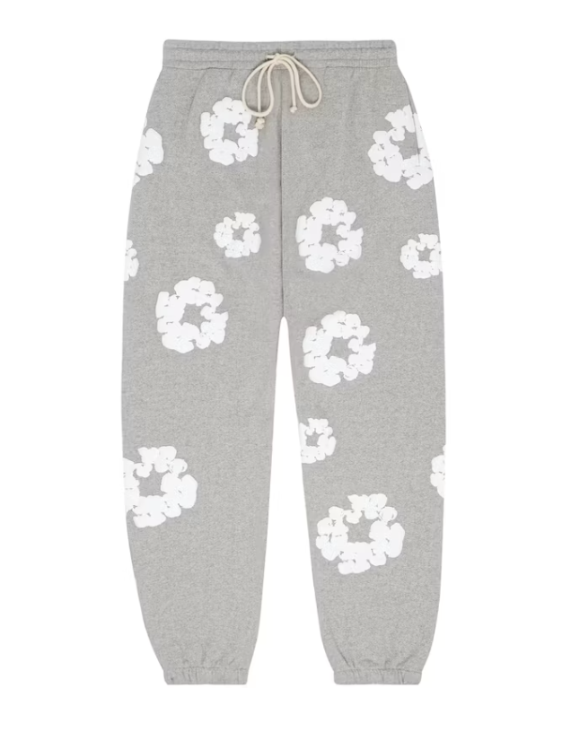 Denim Tears The Cotton Wreath Sweatpants Grey