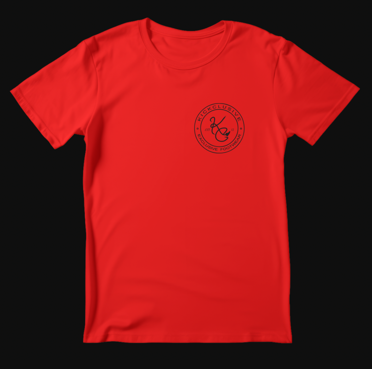 KICKCLUSIVE NYC BASIC BLACK RED