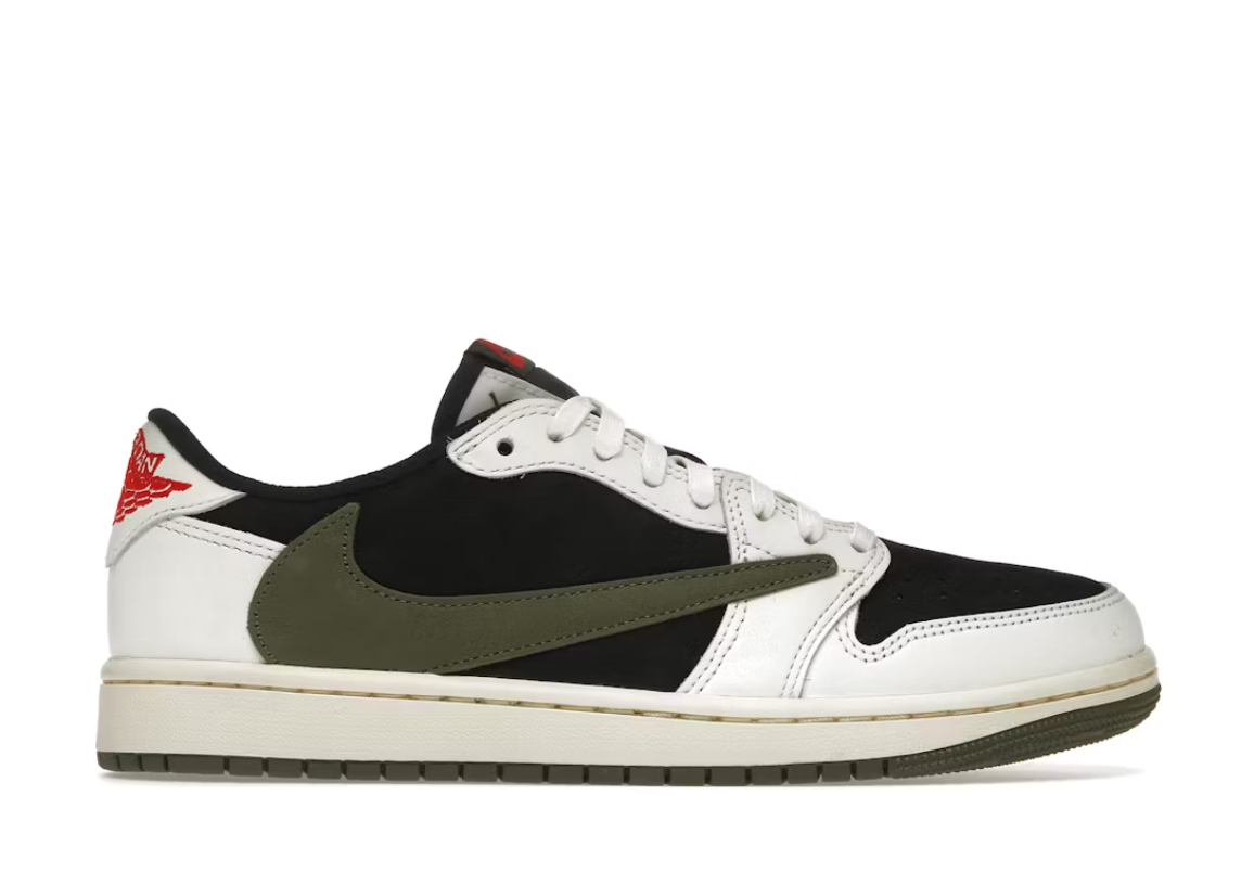 Jordan 1 Retro Low OG SP Travis Scott Olive (Women's)