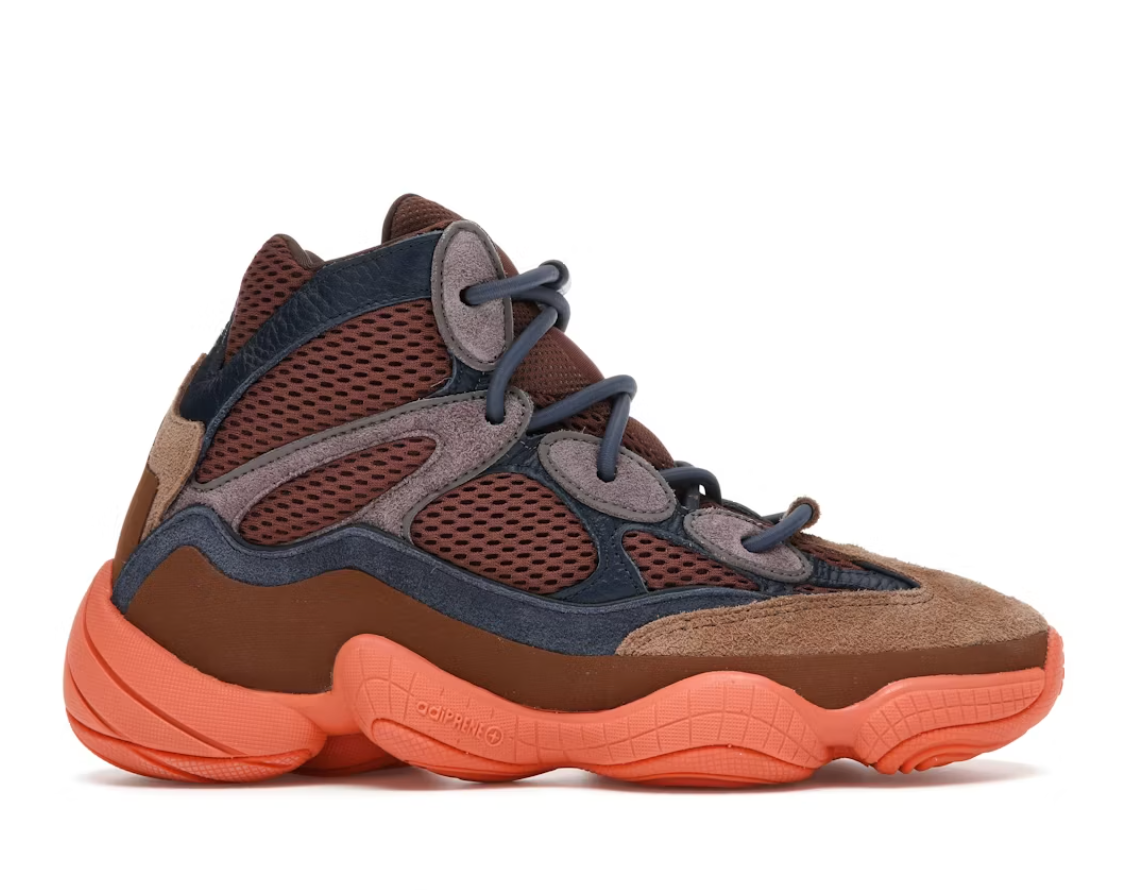 adidas Yeezy 500 High - Men's - Tactile Orange / Tactile Orange / Tactile Orange