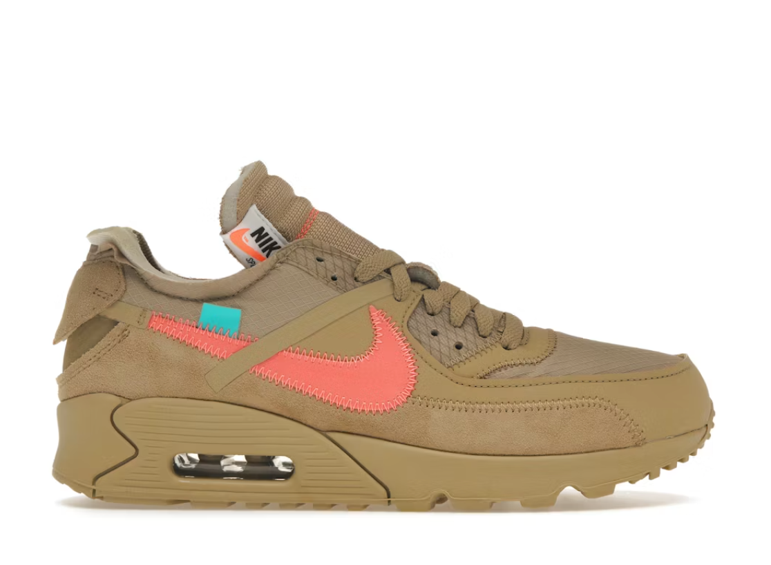 PRE OWNED Nike Air Max 90 Off-White Desert Ore