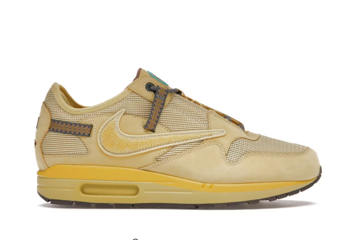 Nike Air Max 1 Travis Scott Cactus Jack Saturn Gold