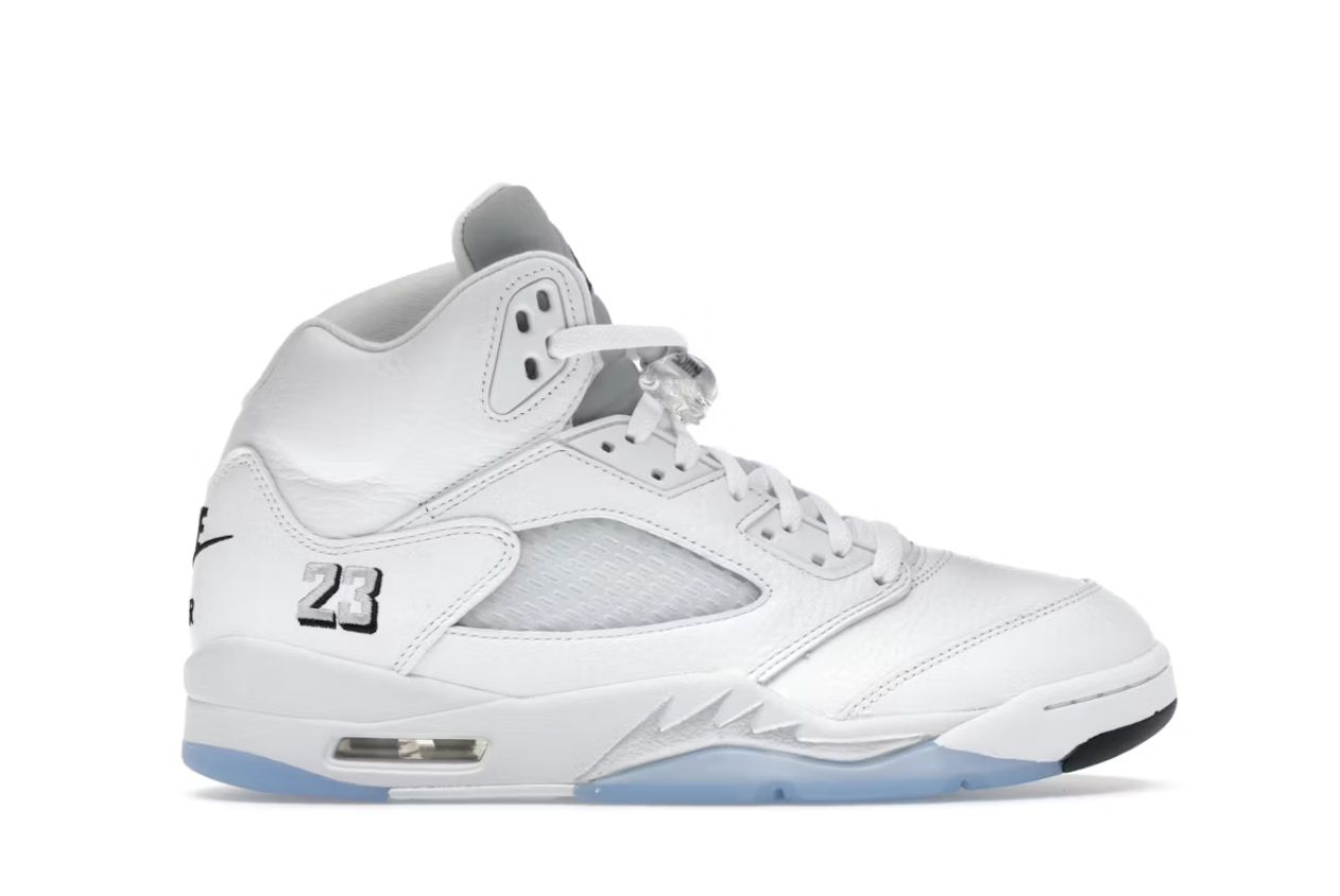 Jordan 5 Retro White Metallic (2026)