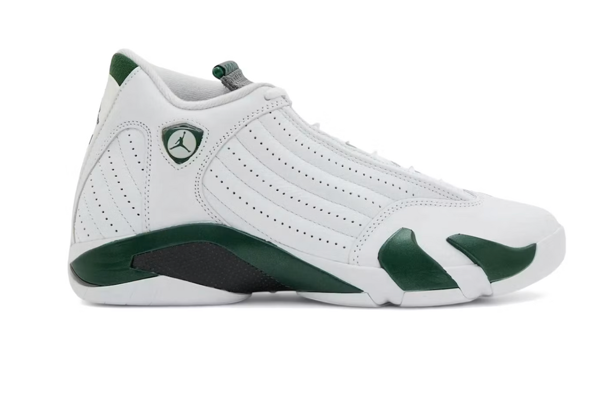 Jordan 14 Retro White Forest Green (2026)