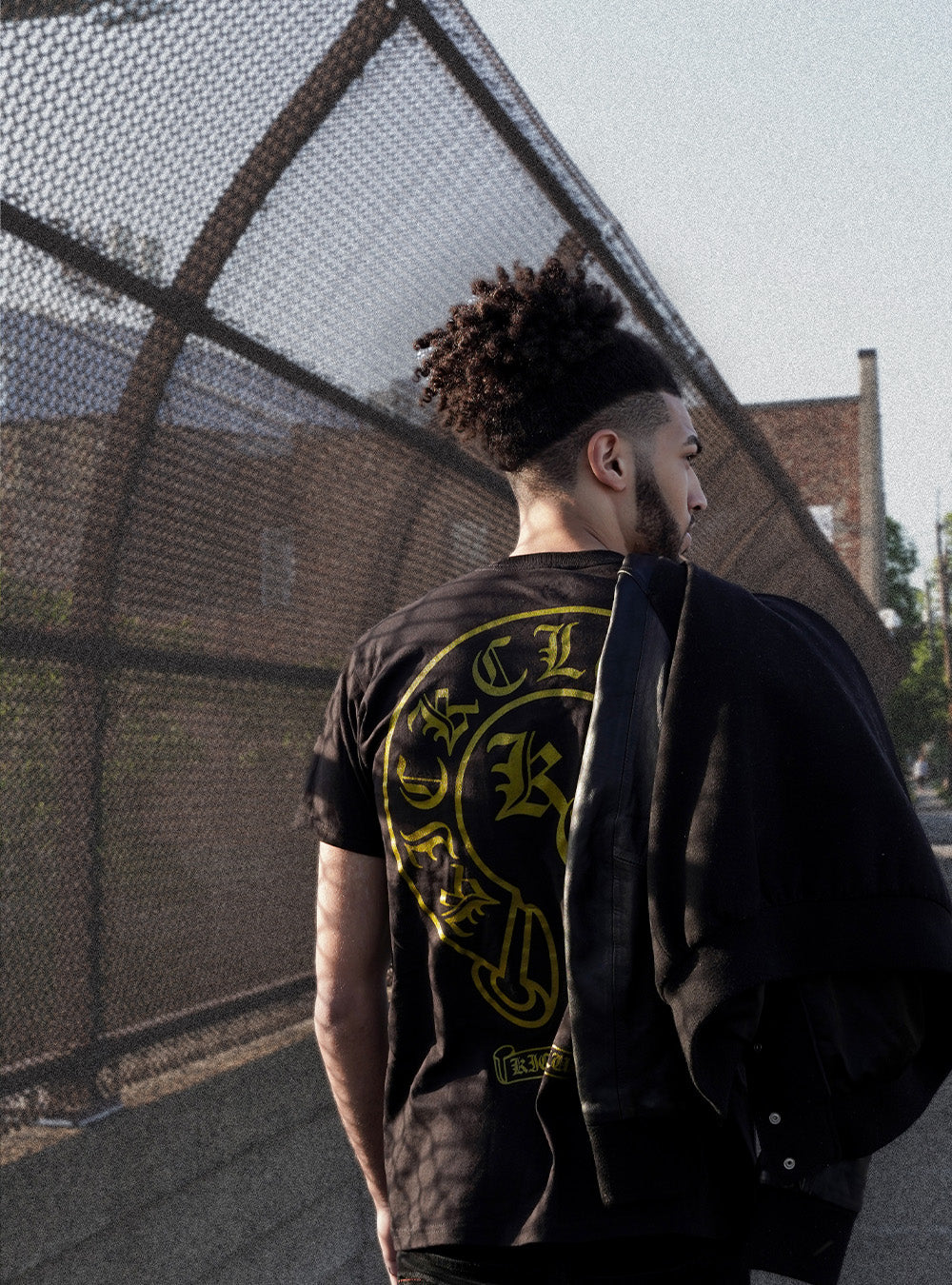 KC Khrome Horseshoe T-Shirt (BLK/GOLD)
