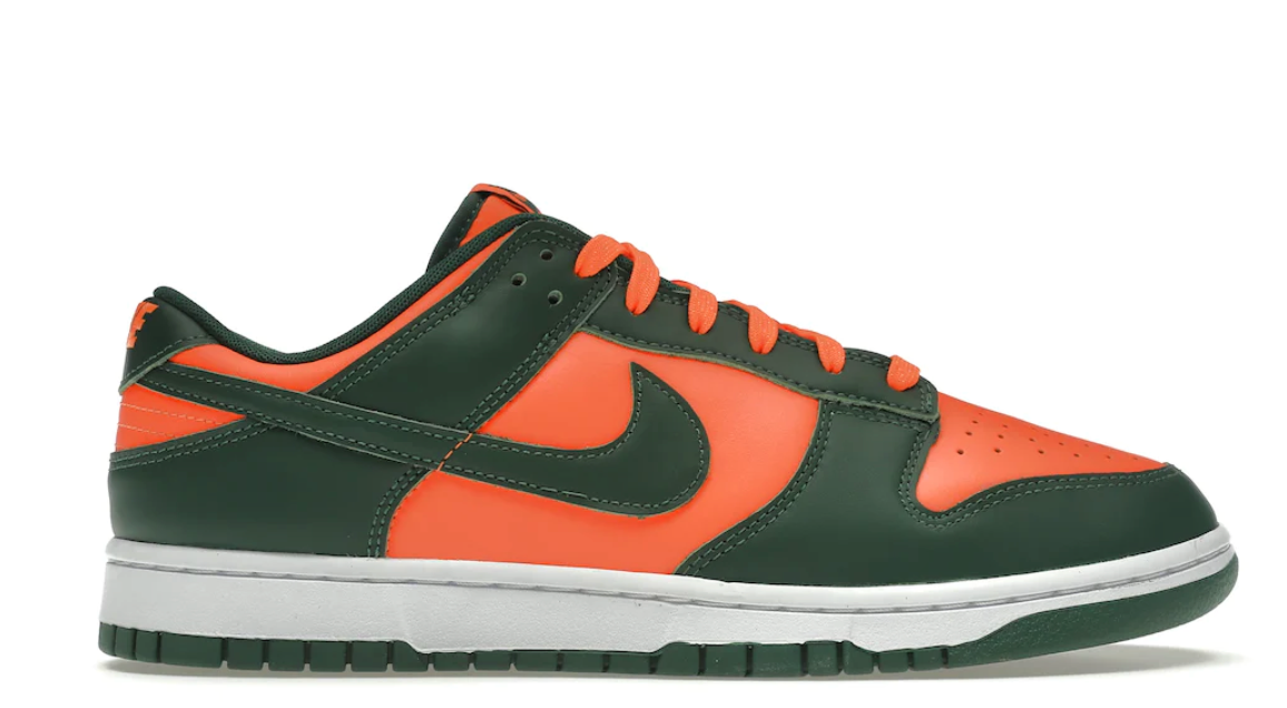Nike Dunk Low Retro Miami Hurricanes