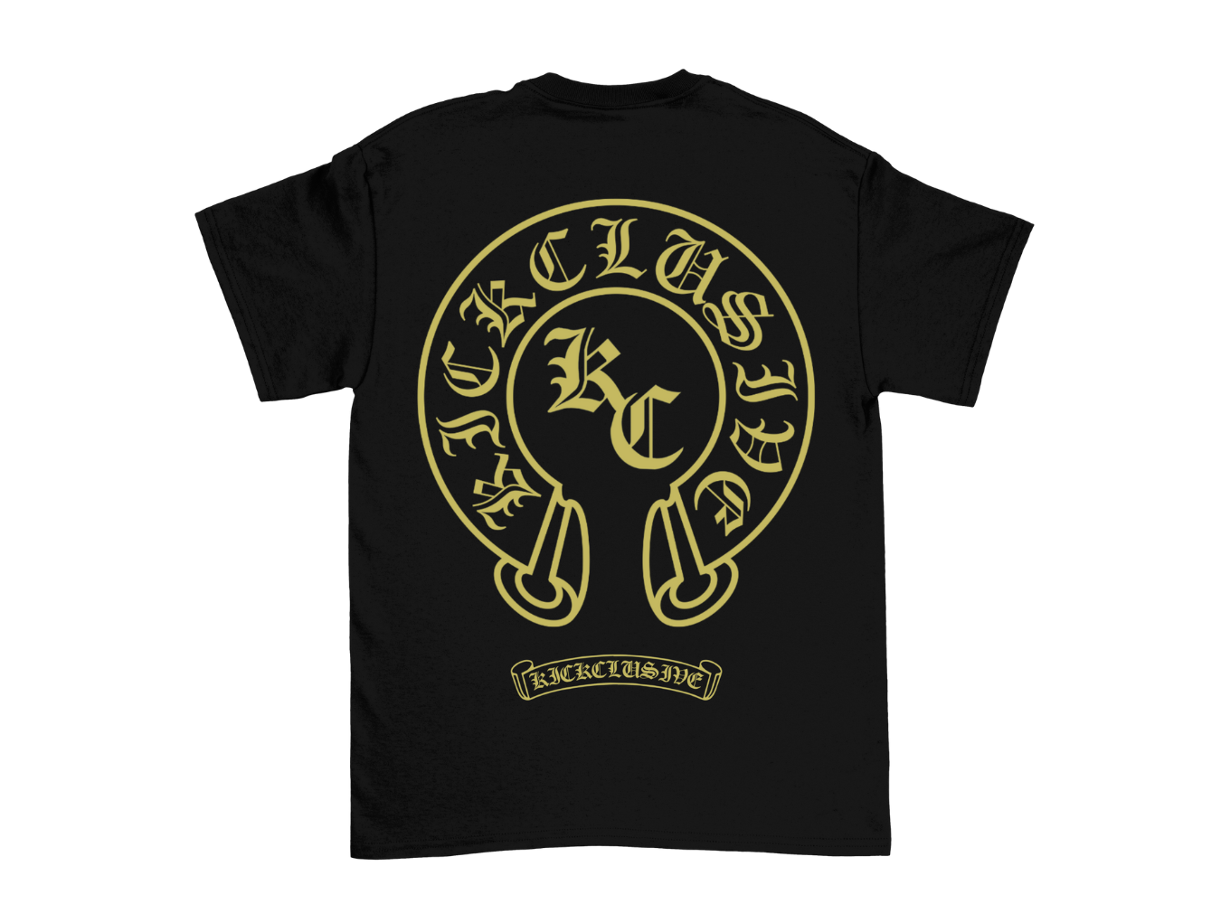 KC Khrome Horseshoe T-Shirt (BLK/GOLD)