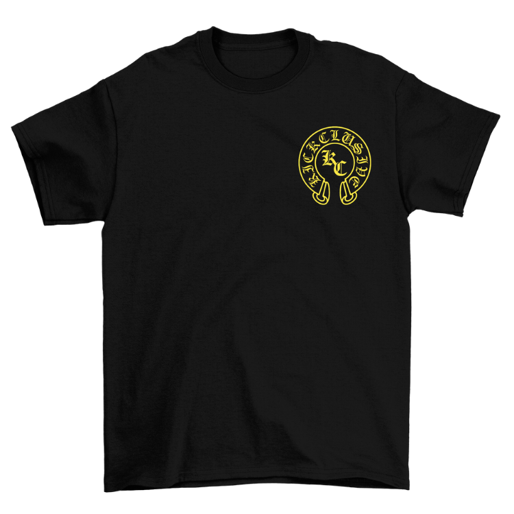 KC Khrome Horseshoe T-Shirt (BLK/YELO)