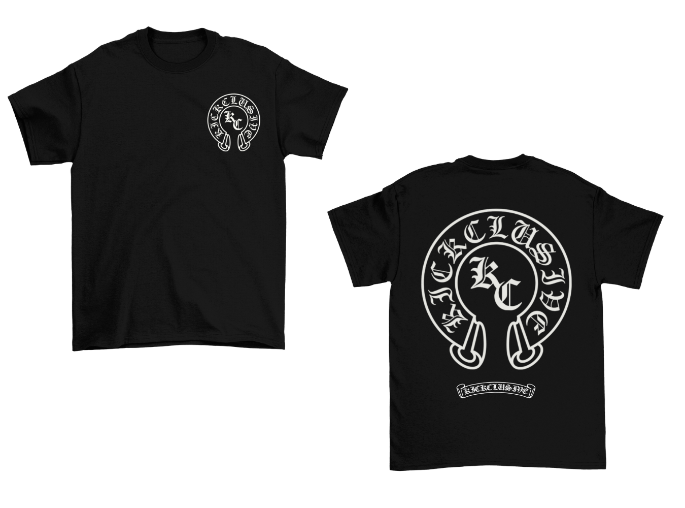 KC Khrome Horseshoe T-Shirt (BLK/WHT)