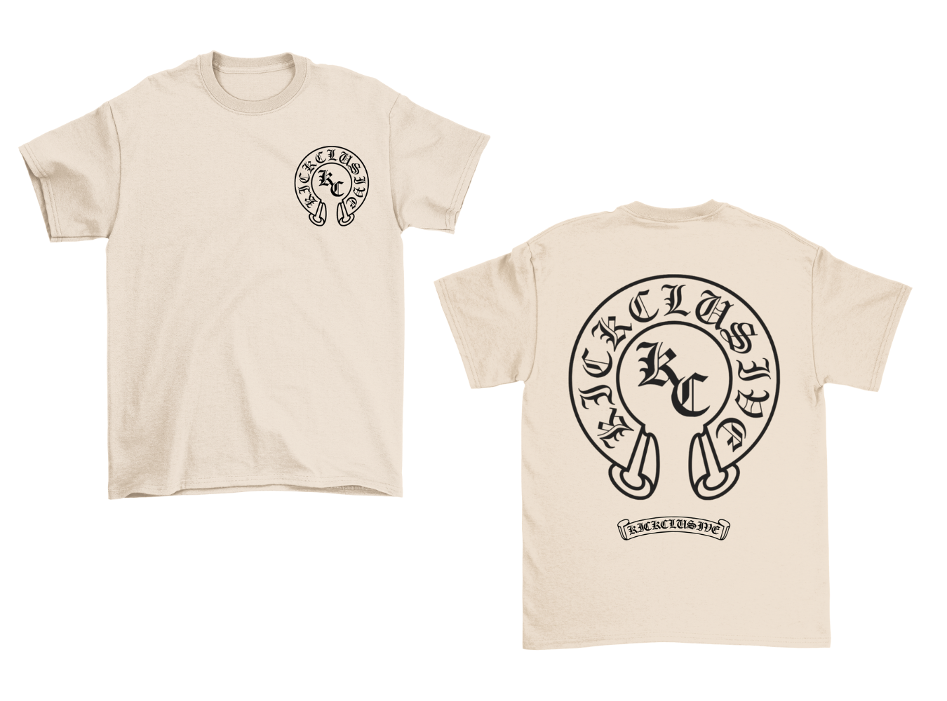 KC Khrome Horseshoe T-Shirt (OFF-WHT)