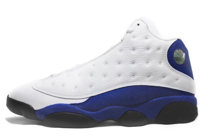 Air Jordan 13 Retro "White Hyper Royal Black"