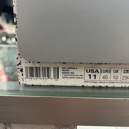 Air Jordan 5 Retro Wolf Grey (2026) PRICE DROP