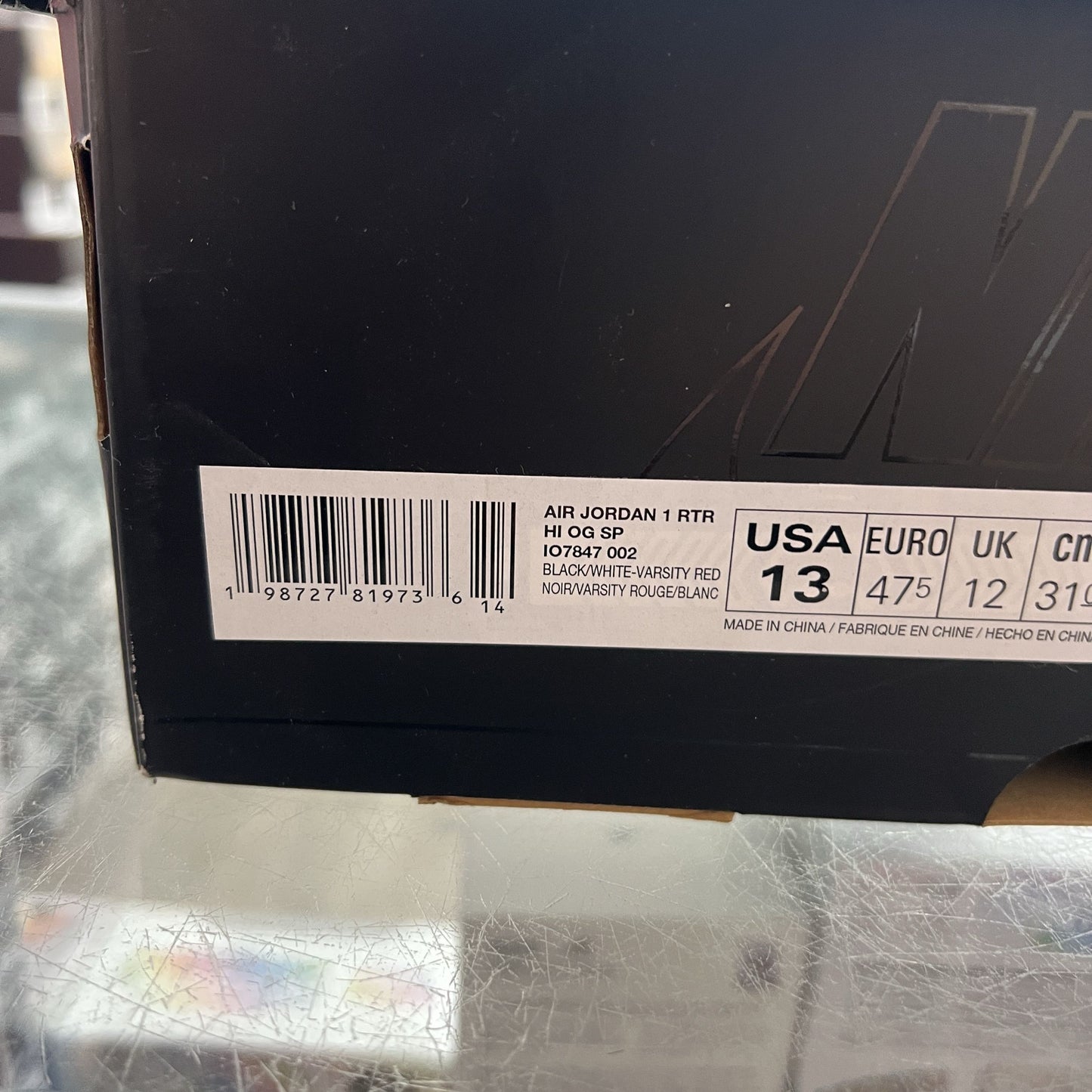 Air Jordan 1 Retro High OG SP Fragment x Union LA Varsity Red Sport Royal PRICE DROP