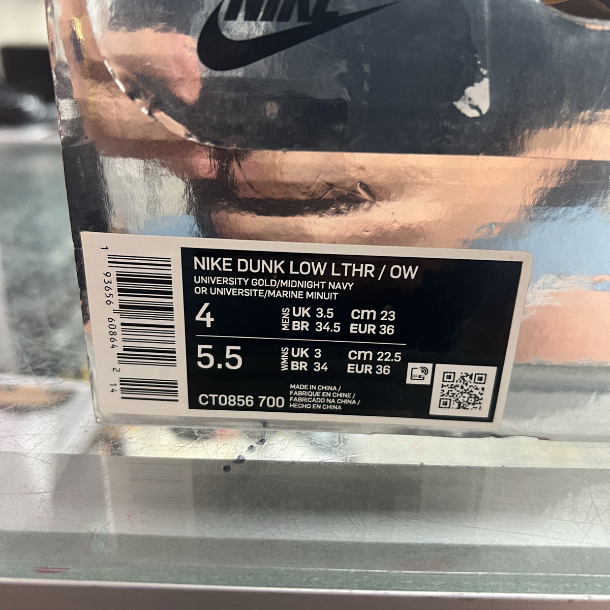 Nike Dunk Low Off-White University Gold PRICE DROP