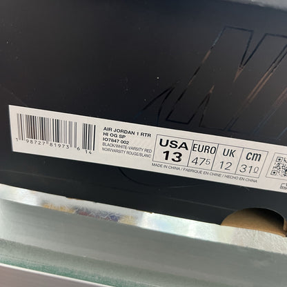 Air Jordan 1 Retro High OG SP Fragment x Union LA Varsity Red Sport Royal PRICE DROP