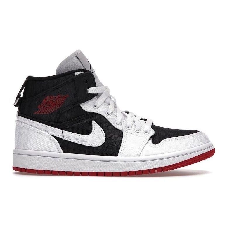 Air Jordan 1 Mid SE Utility Canvas White Black Gym Red (Women’s) PRICE DROP