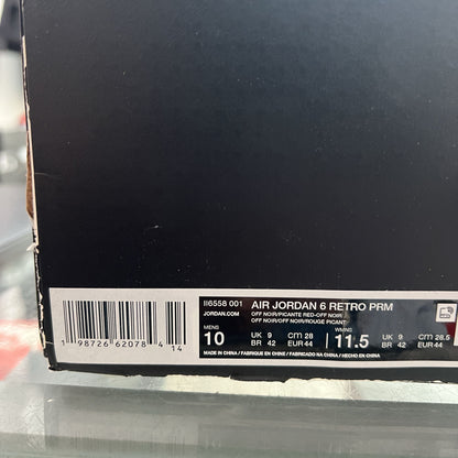 Air Jordan 6 Retro PRM Bin23 PRICE DROP