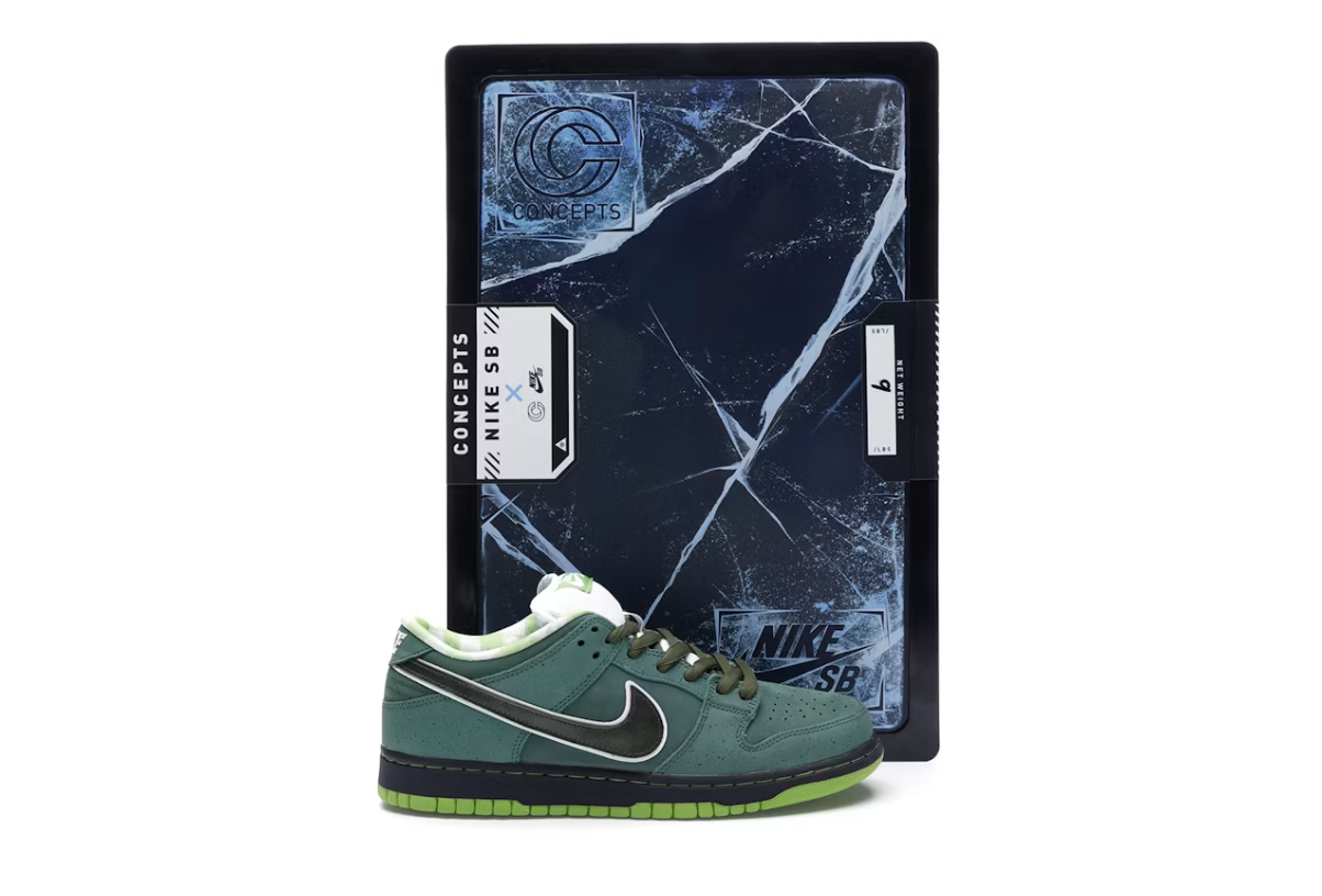 Nike SB Dunk Low Concepts Green Lobster (Special Box)