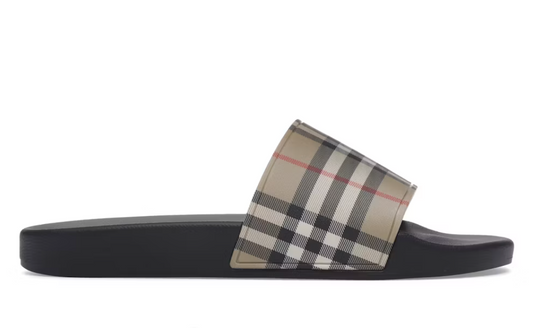 Burberry Tijdloze Check Slides