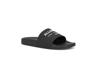 AllSaints Men's Black Underground Slider