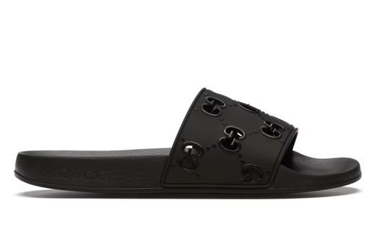 Gucci Slide Black Rubber (Women's)