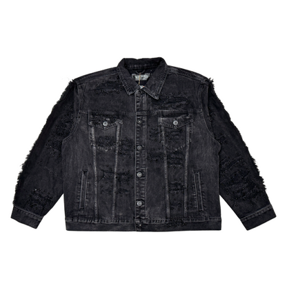 PREMIUM DENIM JACKET (BLACK)