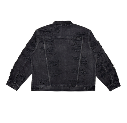 PREMIUM DENIM JACKET (BLACK)
