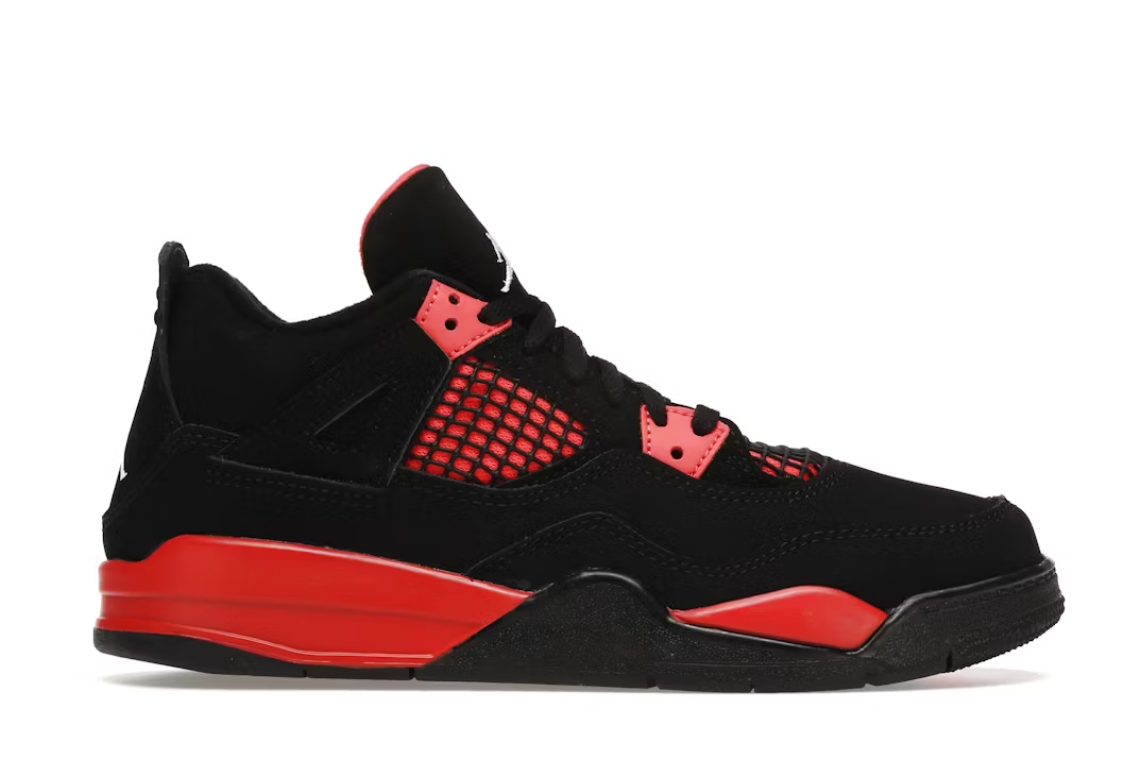 PRE OWNED Air Jordan 4 Retro Red Thunder (PS)
