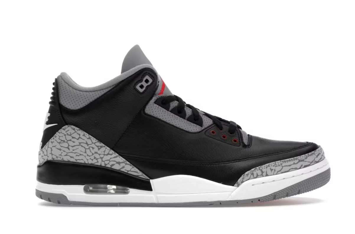 PRE OWNED Air Jordan 3 Retro OG Black Cement (2024)