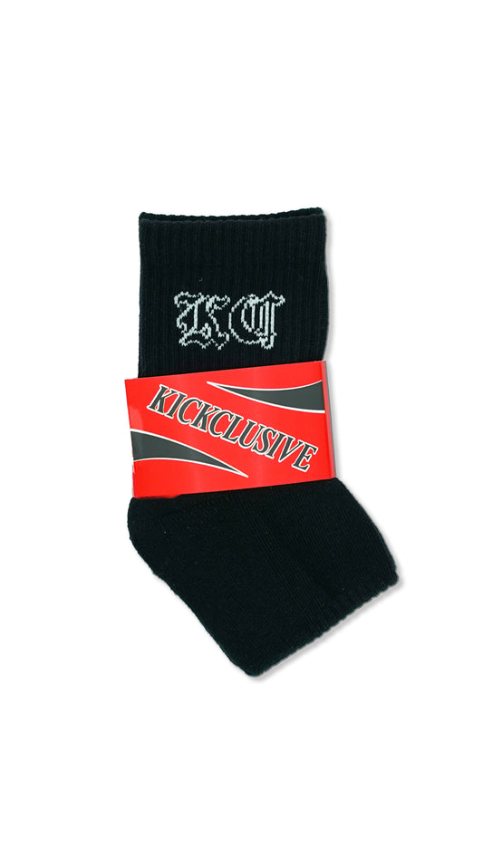 Kickclusive Exclusive Socks - KC Gothic BLACK