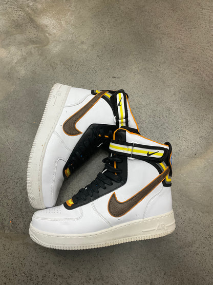 Pre-owned Nike Air Force 1 High Tisci White Size 9.5 NO BOX