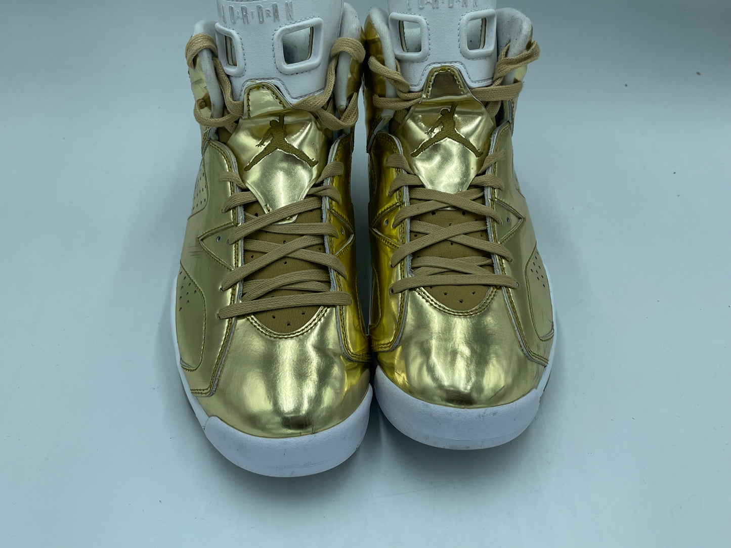 PRE OWNED Jordan 6 Retro Pinnacle Metallic Gold