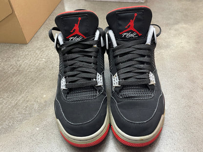 PRE OWNED Jordan 4 Retro Bred (2019)