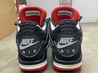 PRE OWNED Jordan 4 Retro Bred (2019)