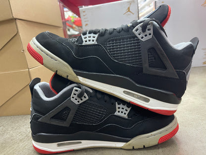 PRE OWNED Jordan 4 Retro Bred (2019)