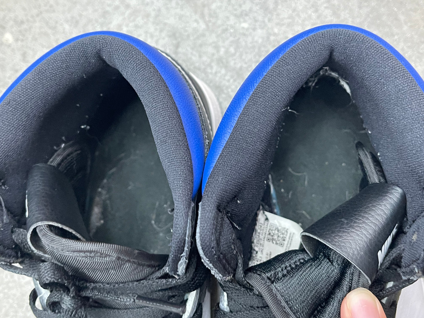 PRE OWNED Jordan 1 Retro High Royal Toe