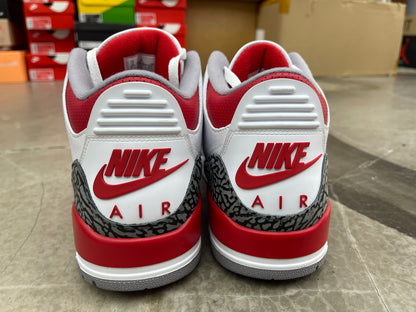 PRE OWNED Jordan 3 Retro Fire Red (2022)