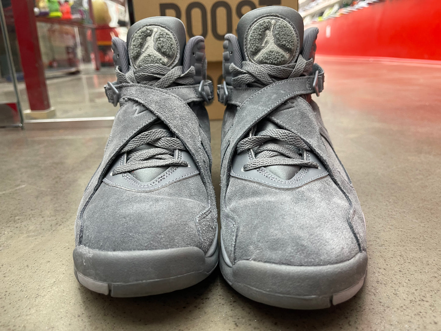 PRE OWNED Jordan 8 Retro Cool Grey