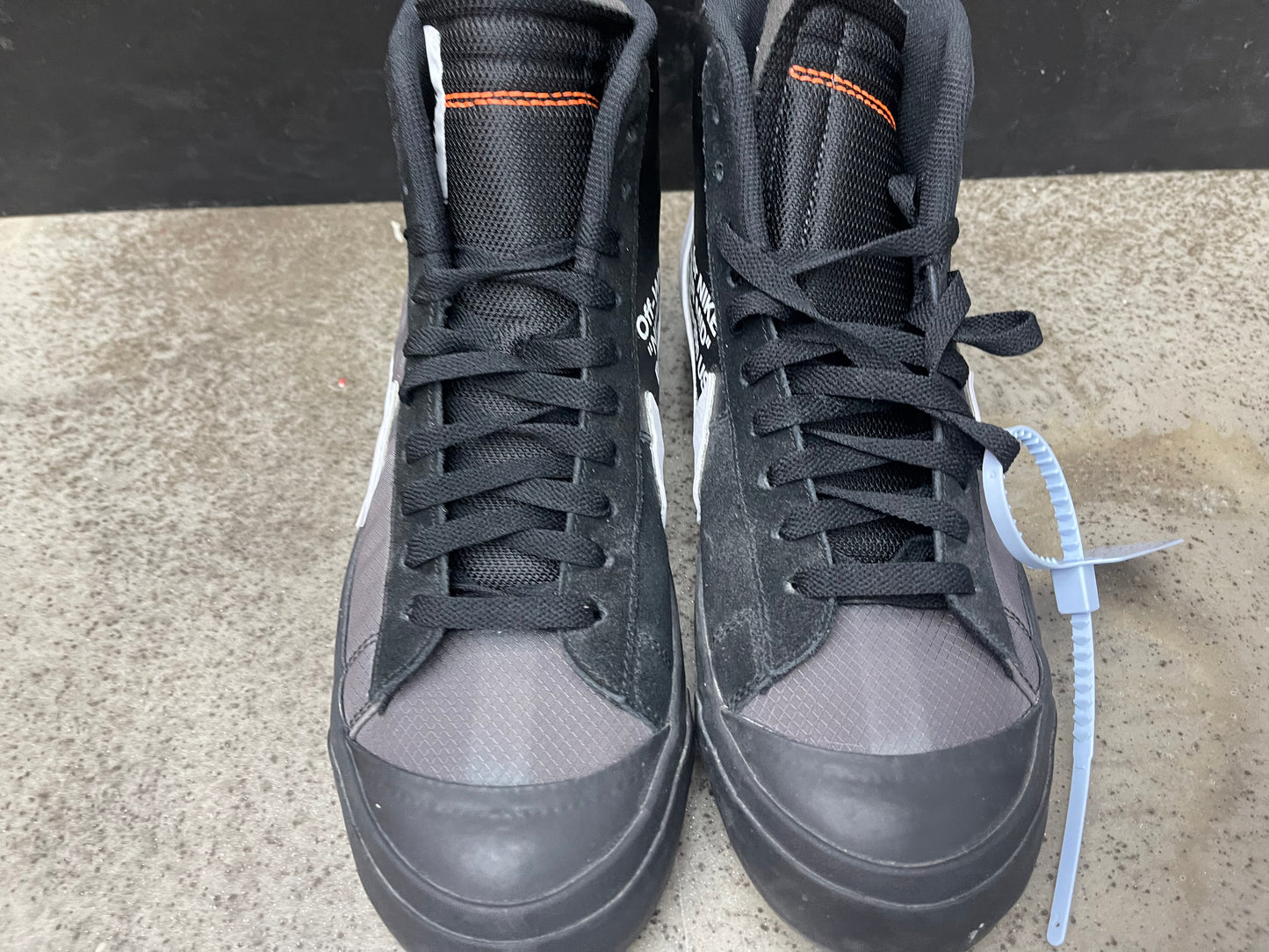 PRE OWNED Nike Blazer Mid Off-White Grim Reaper