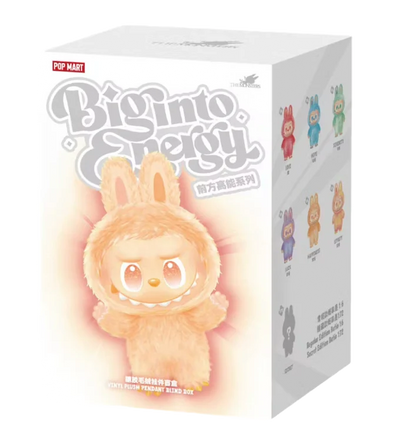 Pop Mart Labubu The Monsters Big into Energy Series Vinyl Plush Pendant Sealed Case