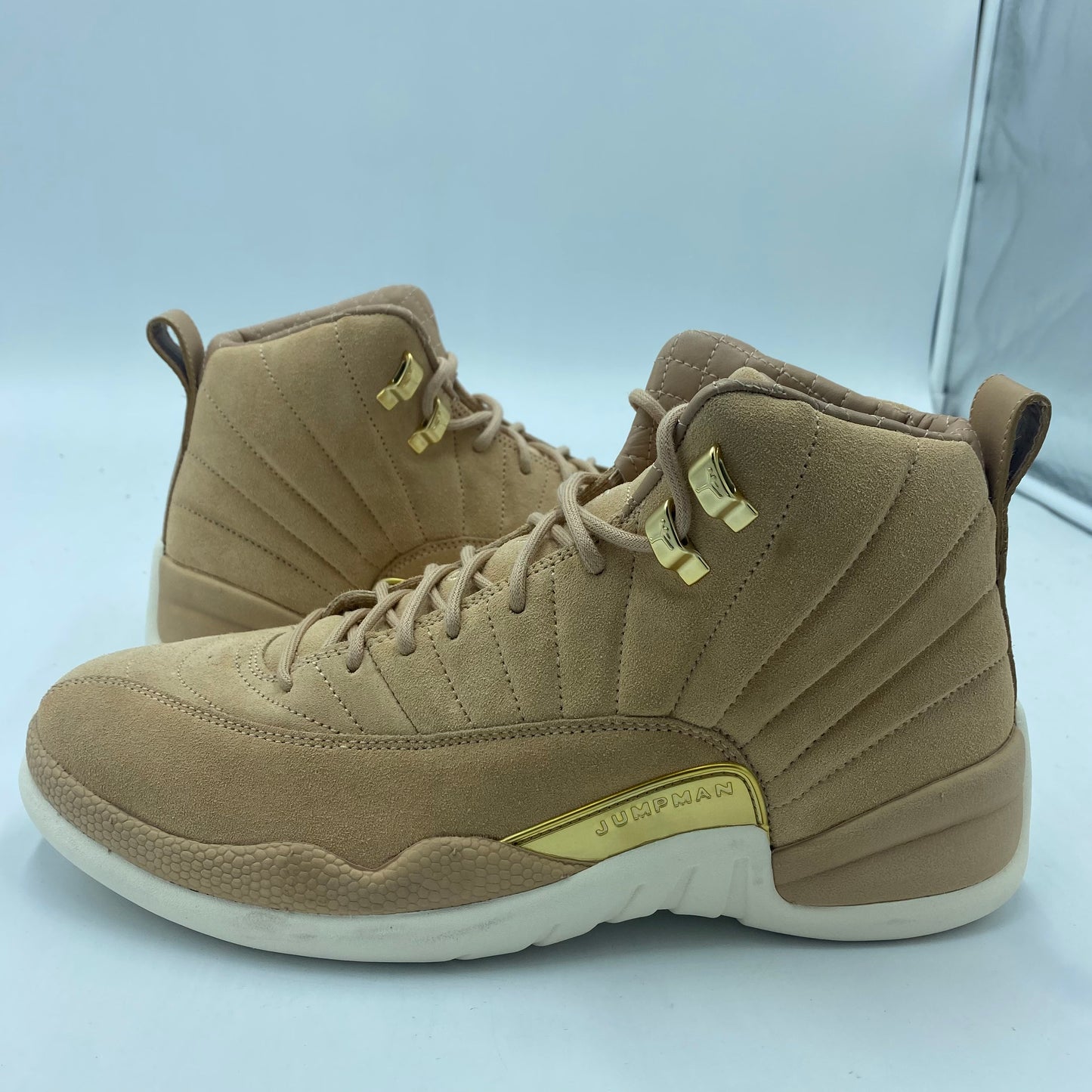 PRE OWNED Jordan 12 RetroVachetta Tan (Women's)