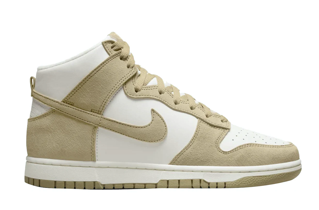 Nike Dunk High Tan Suede