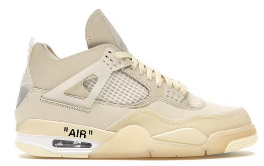 PRE OWNED Jordan 4 Retro Off-White Sail (Women's)