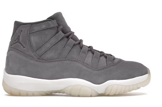 PRE OWNED Jordan 11 RetroPinnacle Grey Suede