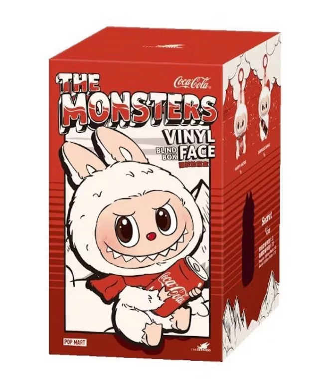 Pop Mart Labubu The Monsters Coca Cola Series Vinyl Face Single Blind Box